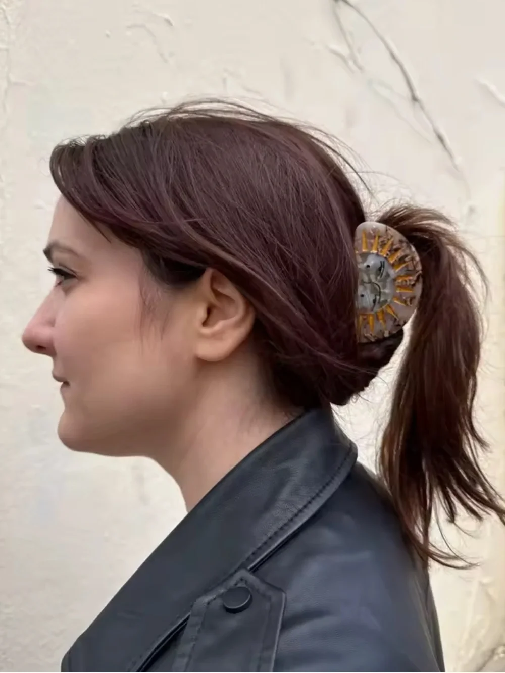 Celestial Sunburst Hair Clip